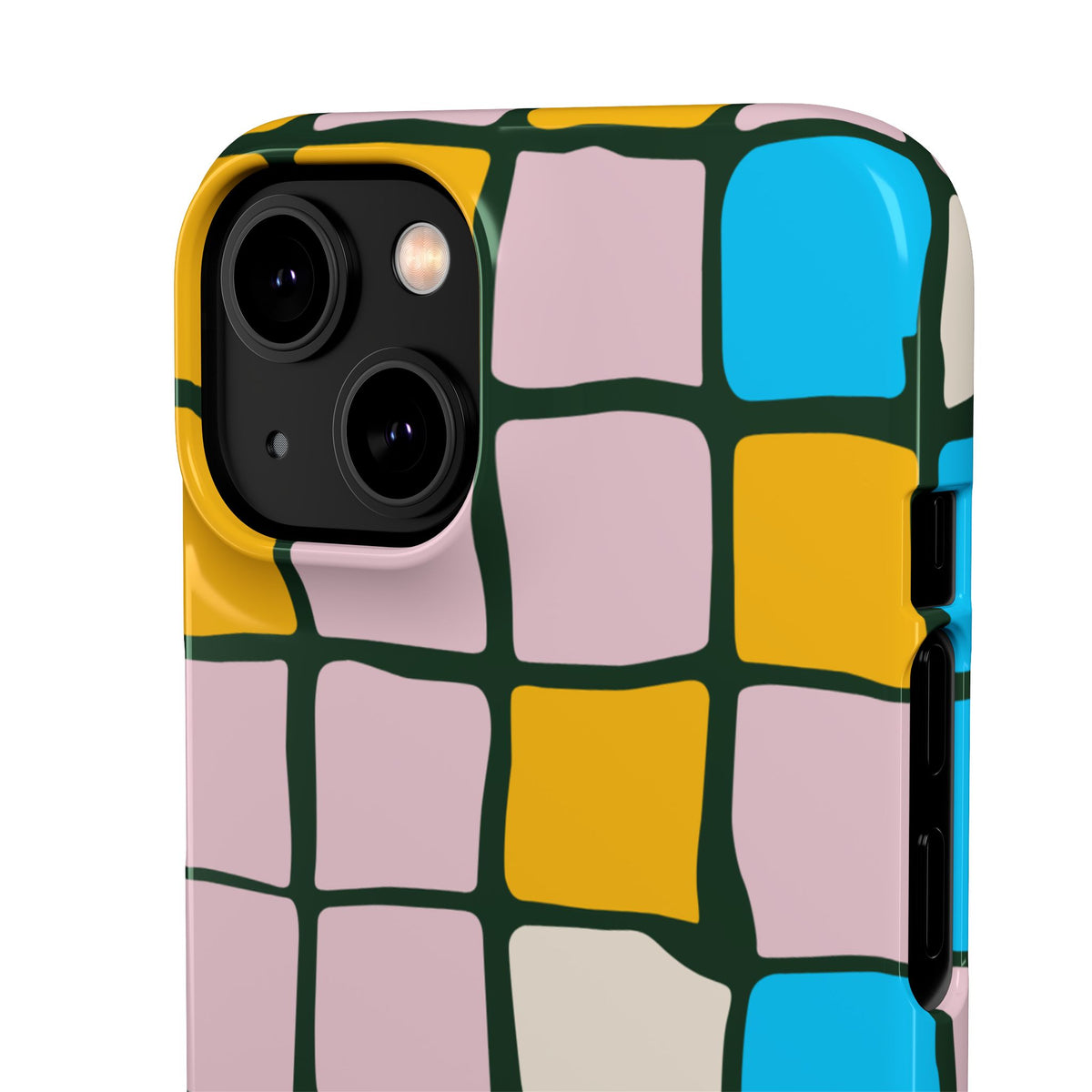 Color Grid Snap Phone Case