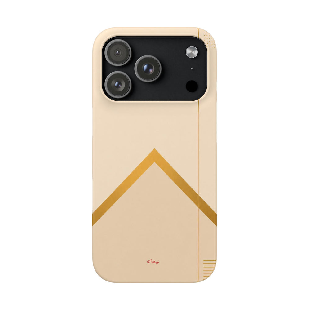 Gold Malboro Inspired Snap Phone Case