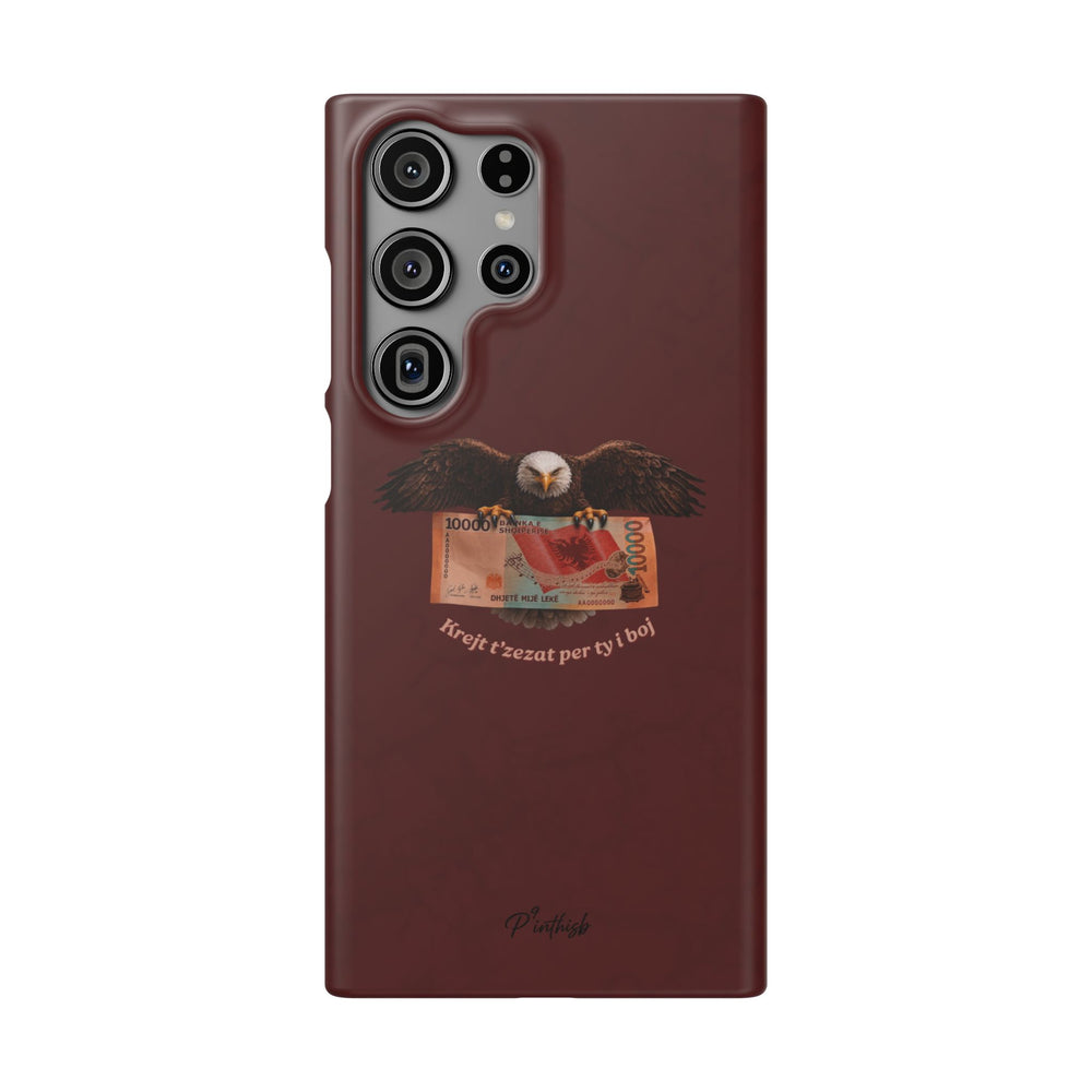 "Krejt t'zezat per ty i boj" Snap Case
