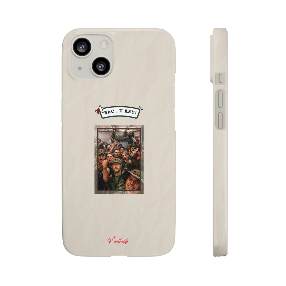 "BAC, U KRY!" Snap Case