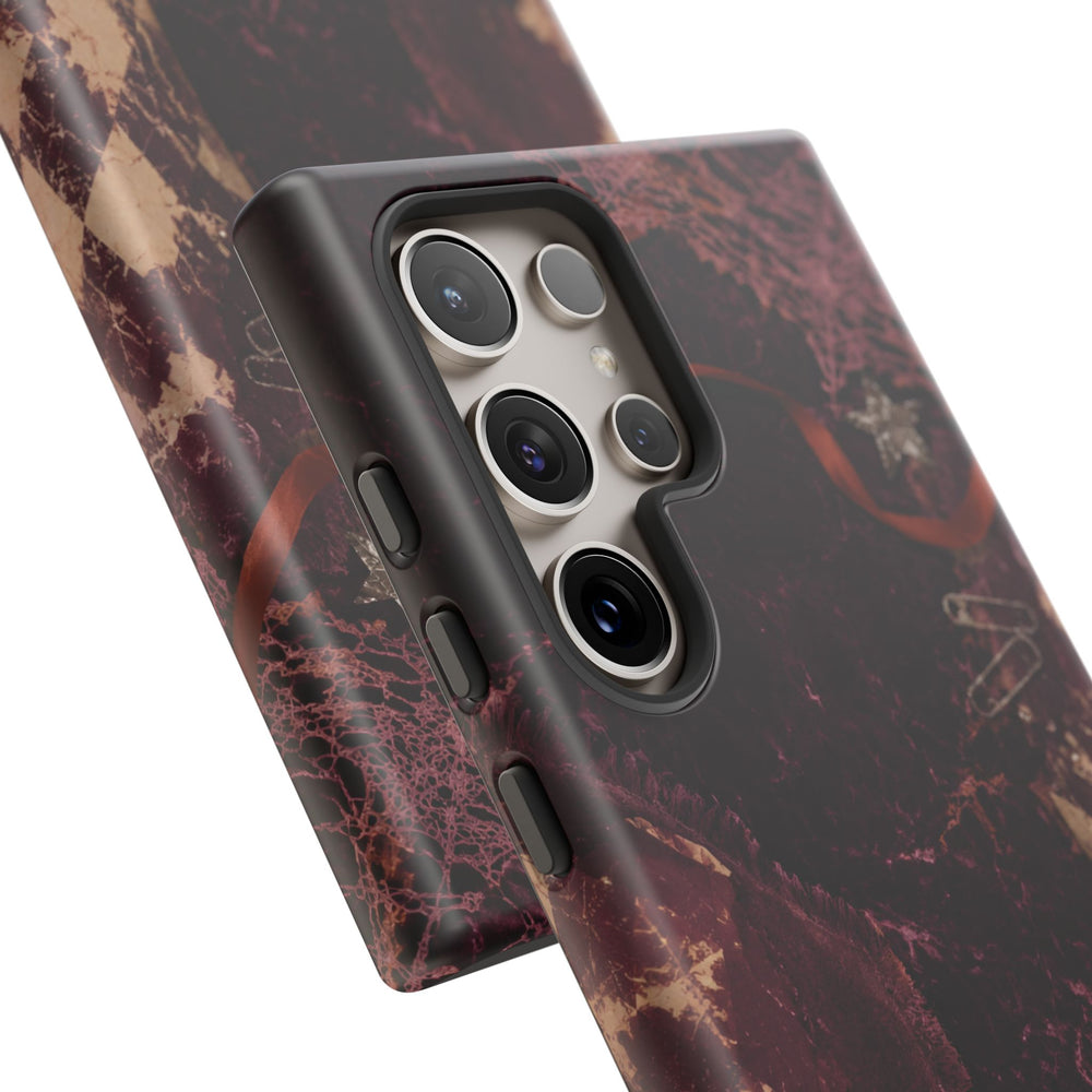 Dark Maroon Vintage Tough Case