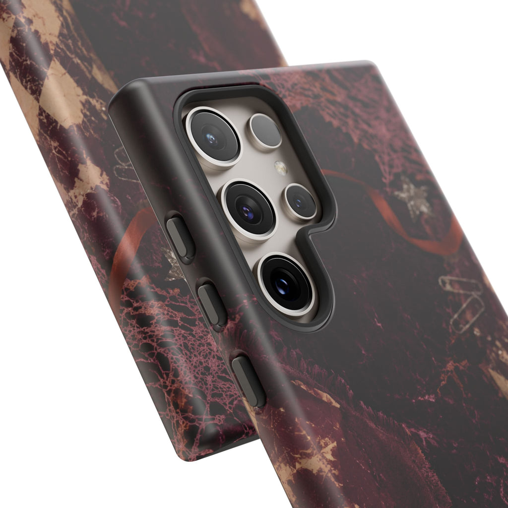 Dark Maroon Vintage Tough Case