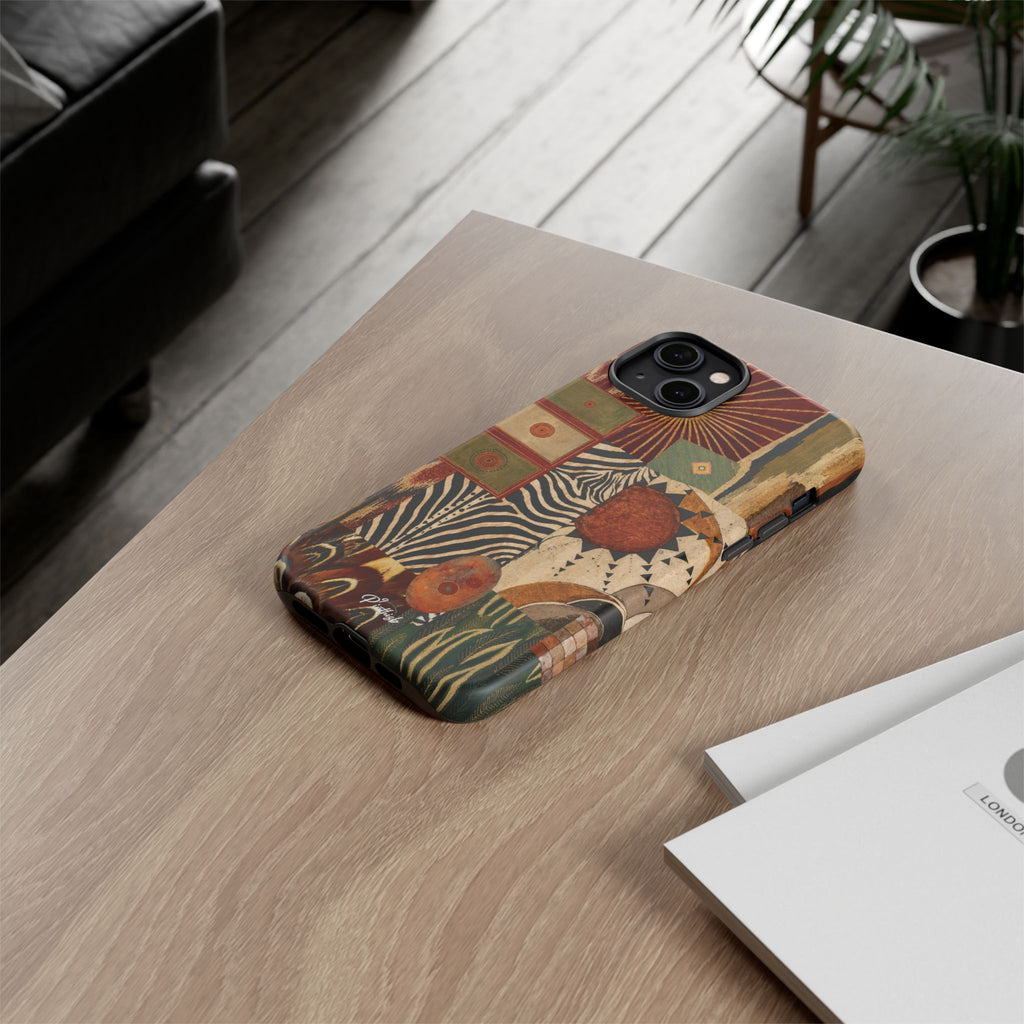 Abstract Boho Collage Tough Case