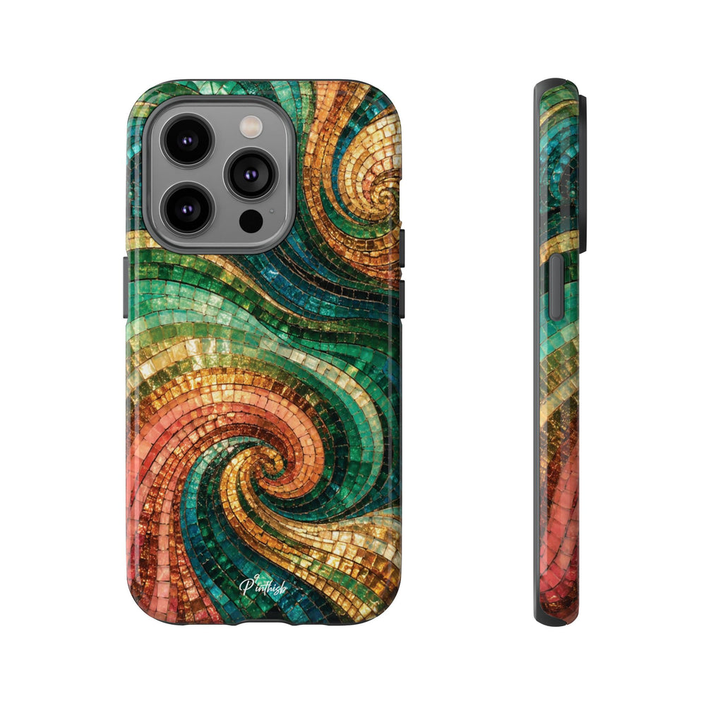 Spiral Mosaic Tough Case