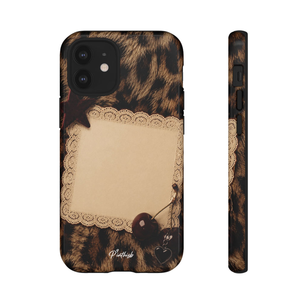 Personalized Leopard Lace Phone Case