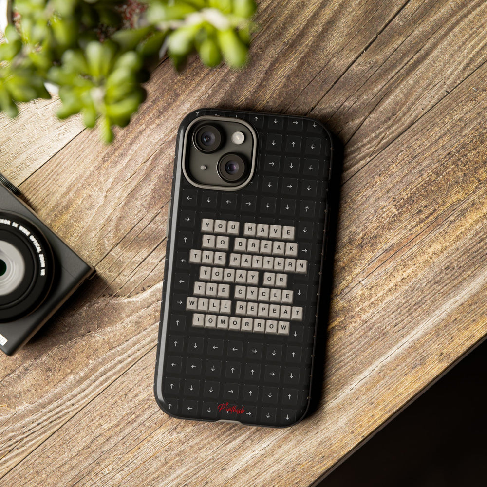 "Break the pattern" Keyboard Tough Case