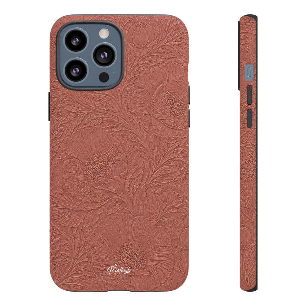 Embossed Floral Tough Case