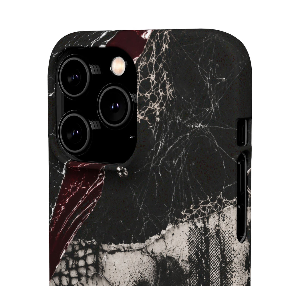 Midnight Static Snap Phone Case