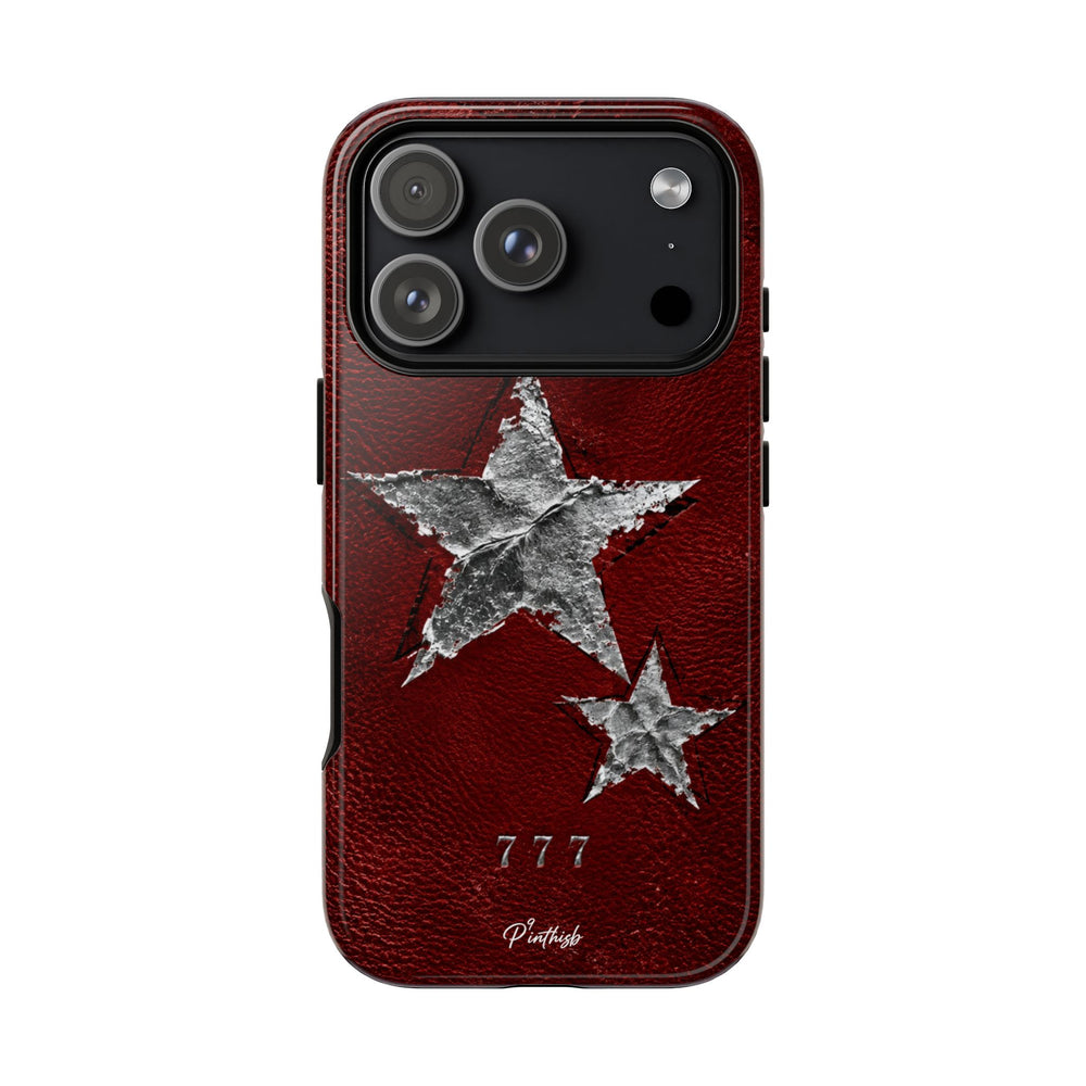 777 Metallic Stars Phone Case