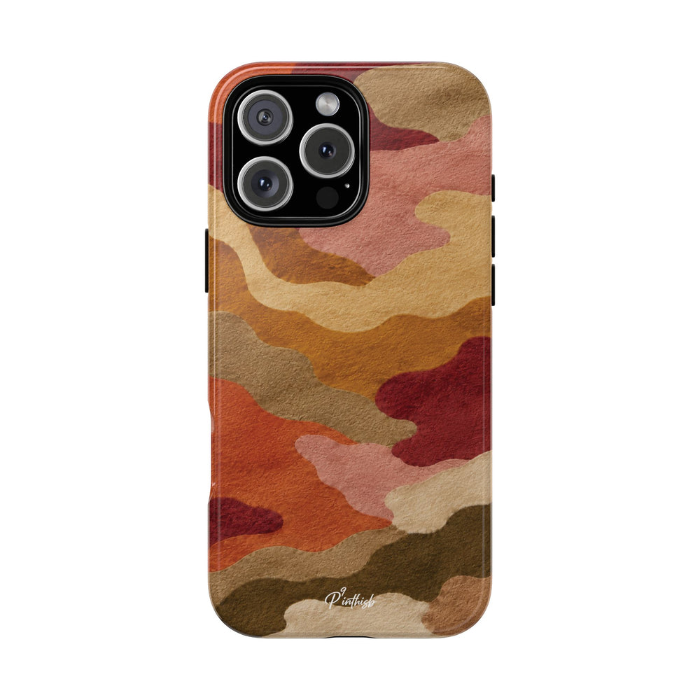 Watercolour Camo Tough Case
