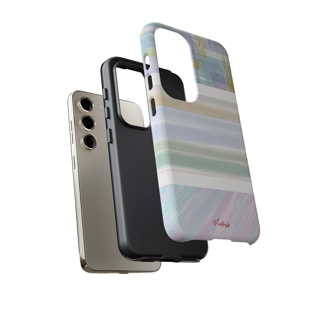 Pastel Stripe Tough Phone Case