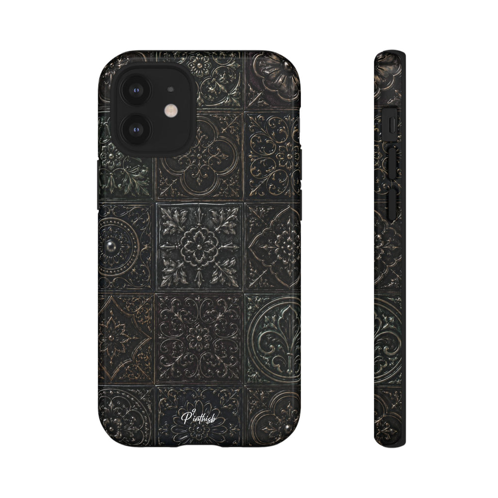 Mosaic Pattern Tough Phone Case