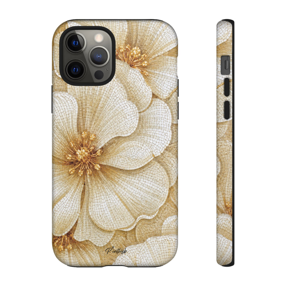 Floral Gold Bloom Tough Case