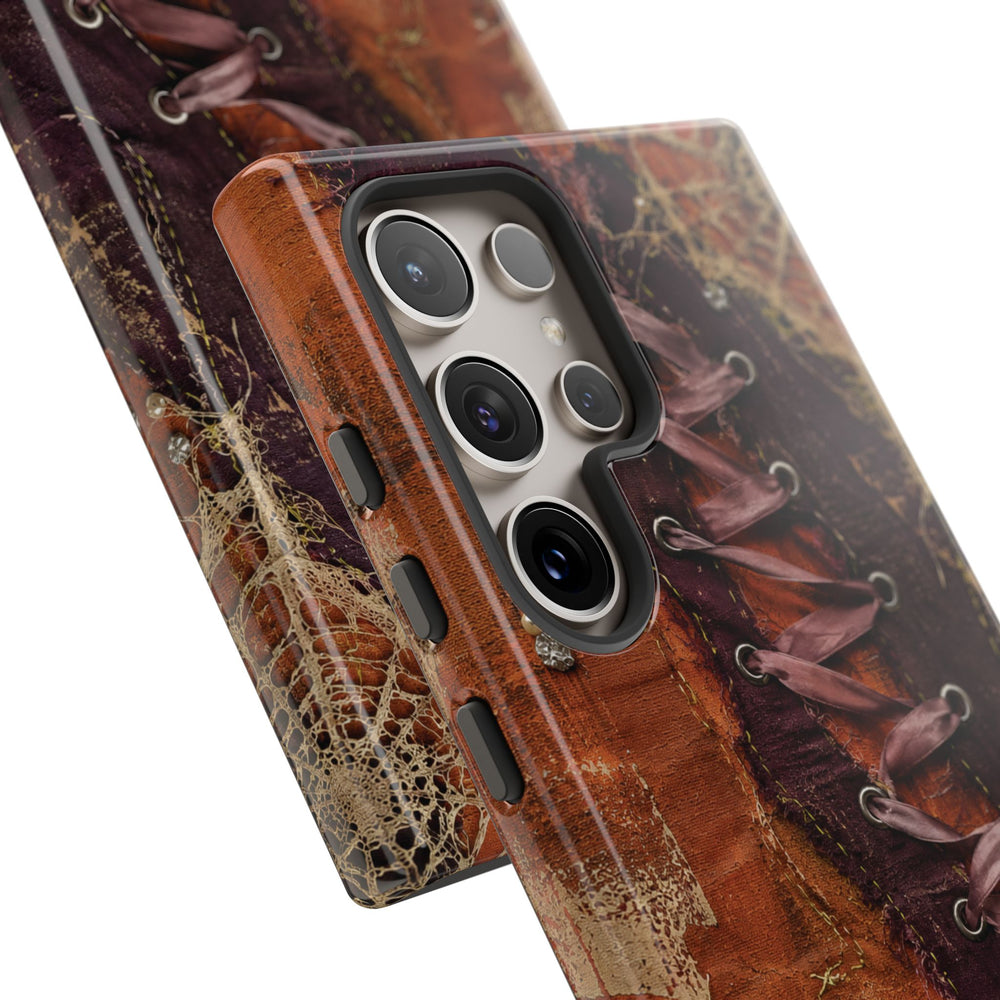 Vintage Leather Lace Tough Case