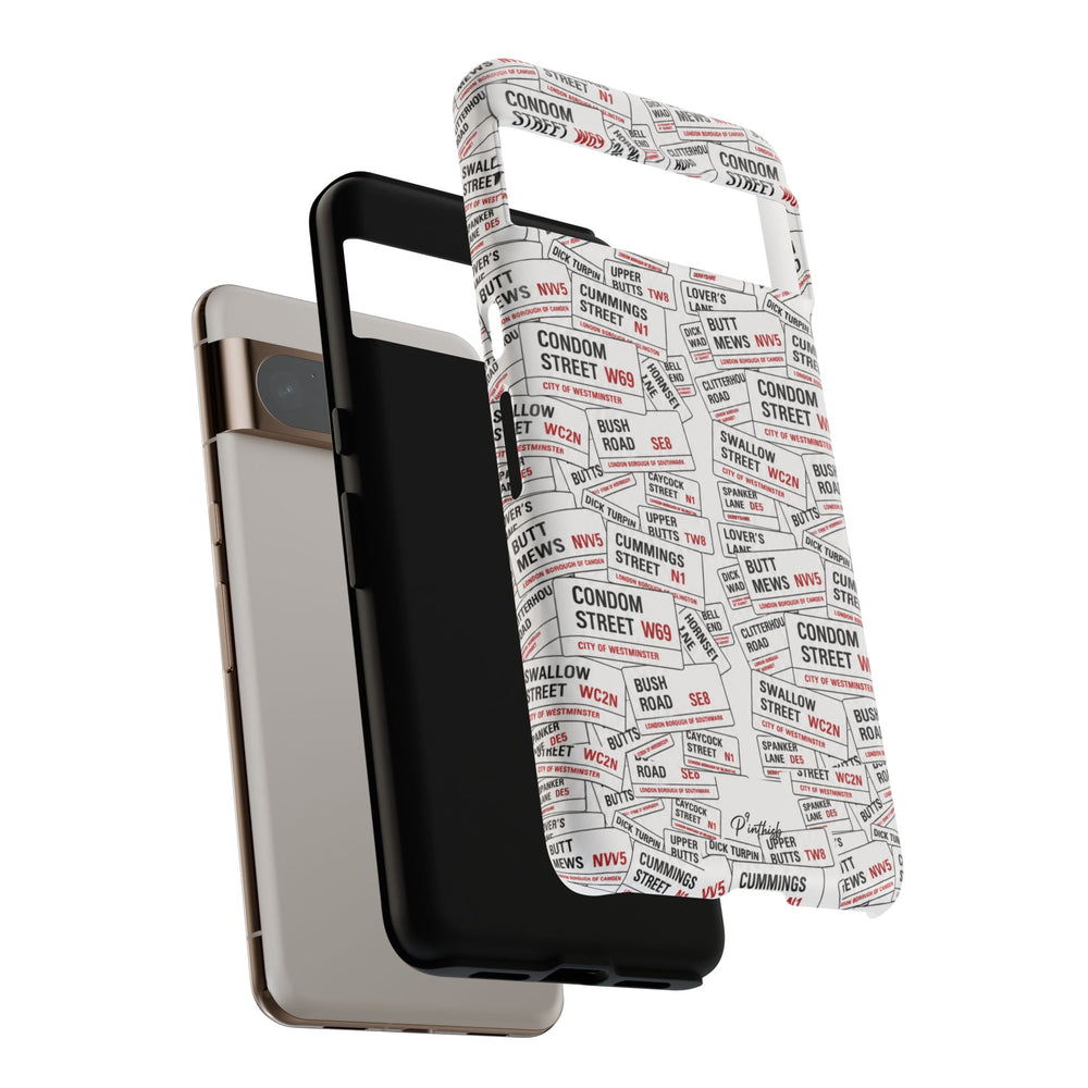 Cheeky London Street Signs Phone Case
