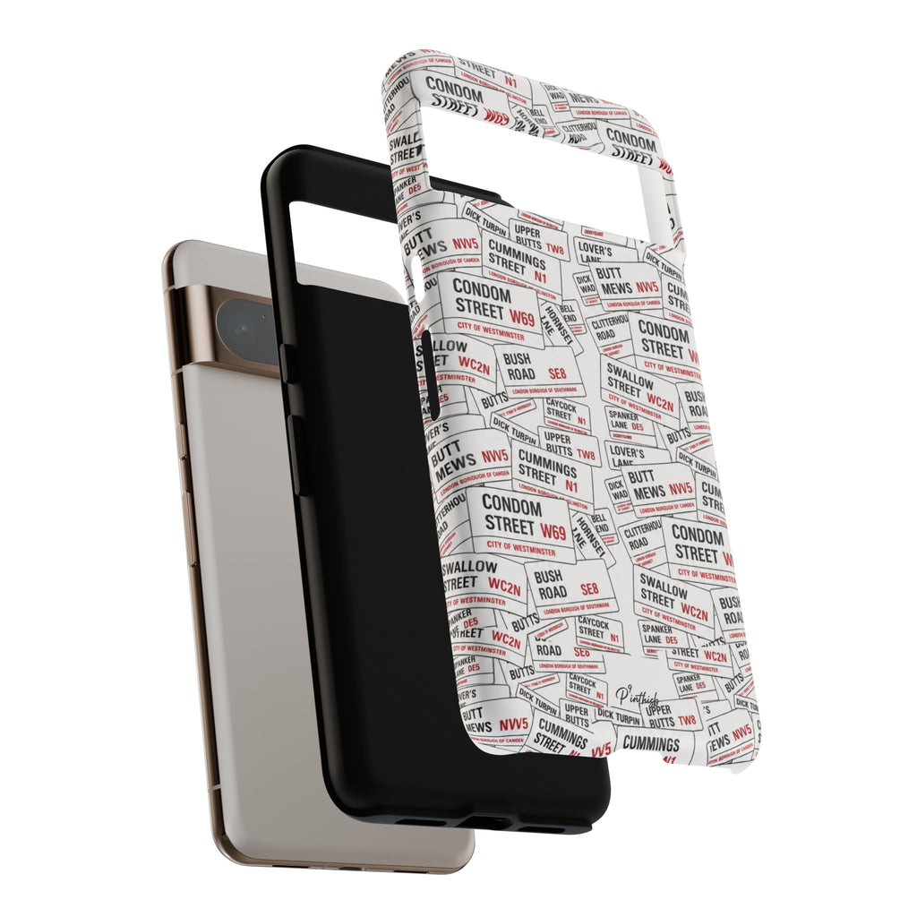 Cheeky London Street Signs Phone Case