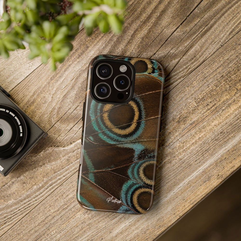 Peacock Feather Pattern Tough Case