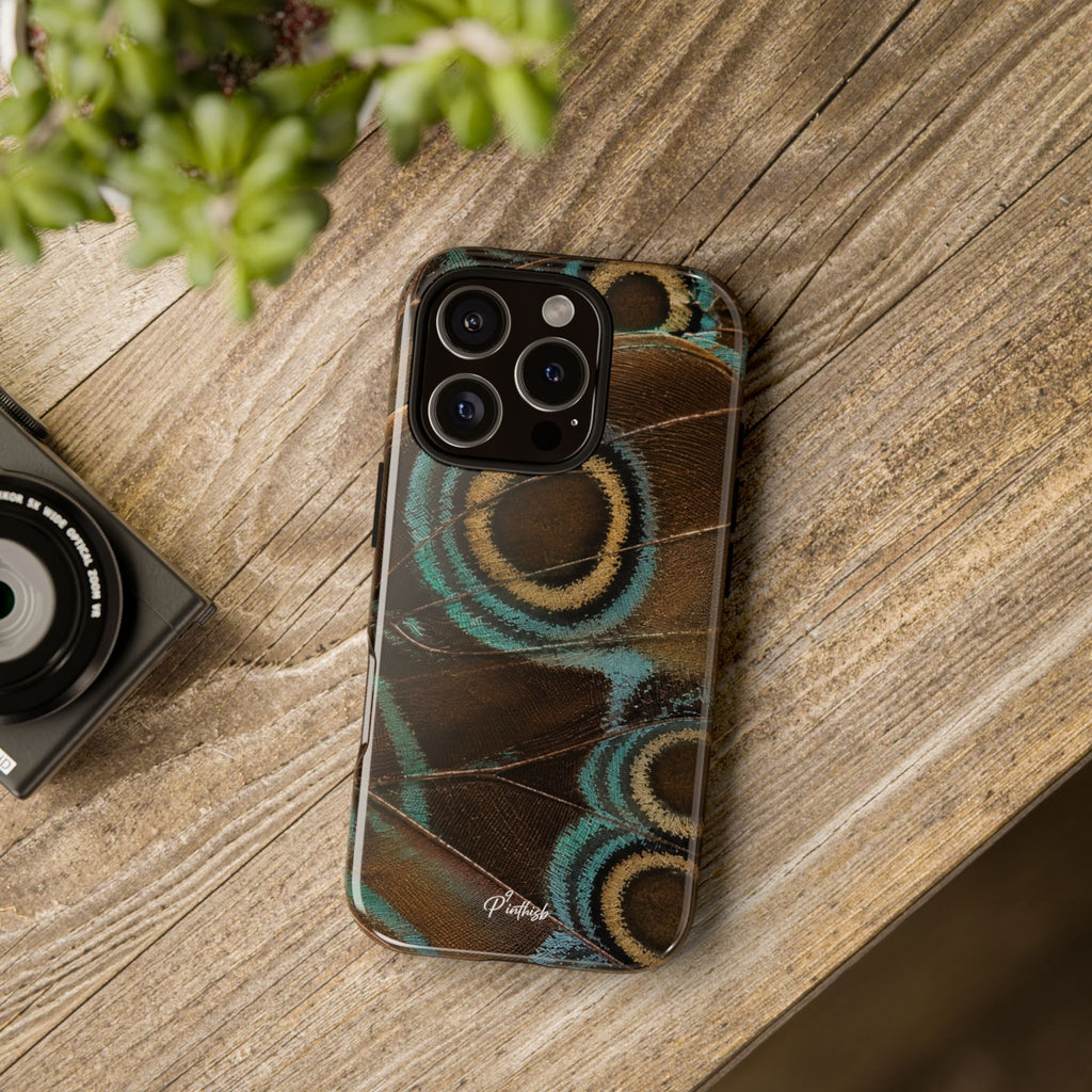 Peacock Feather Pattern Tough Case