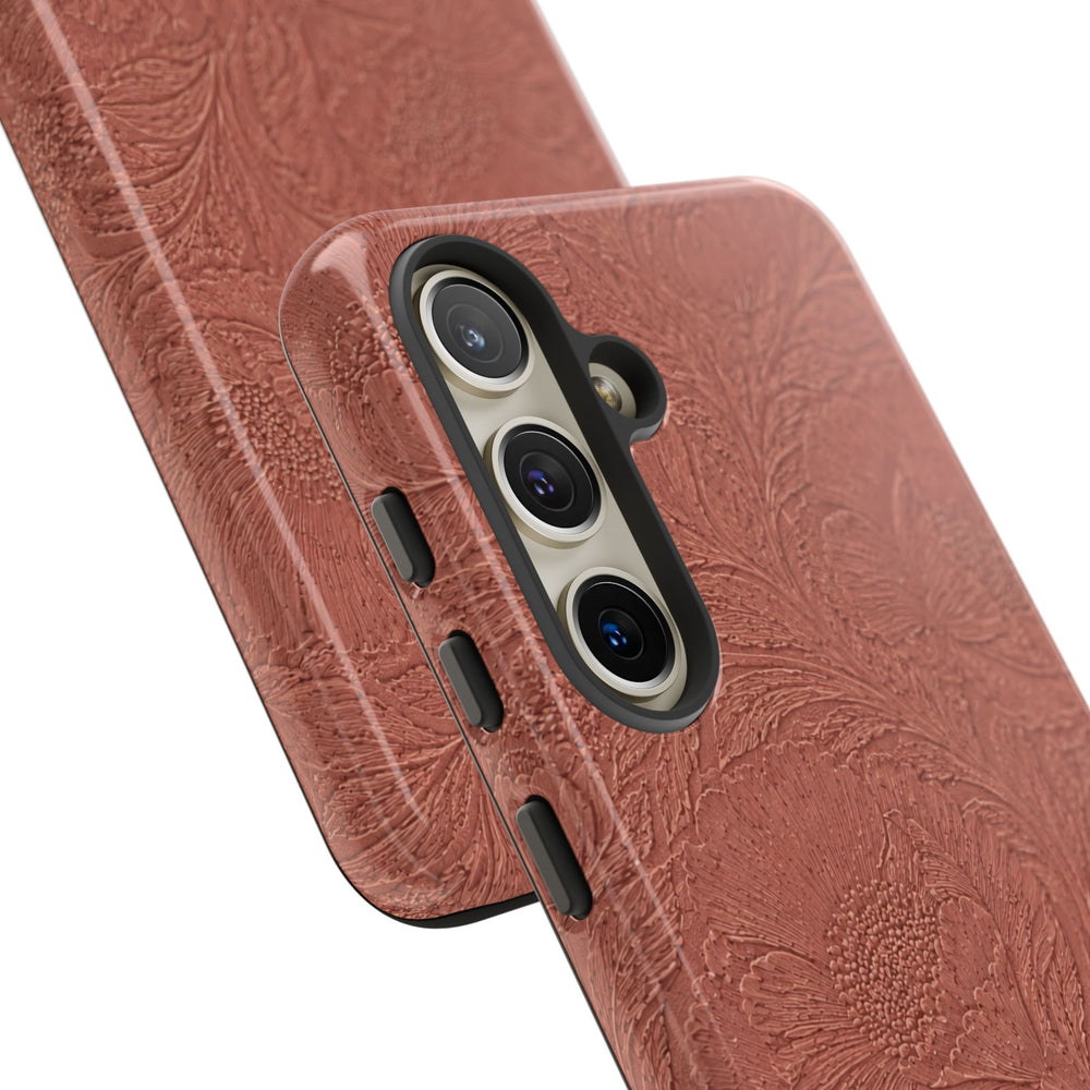 Embossed Floral Tough Case