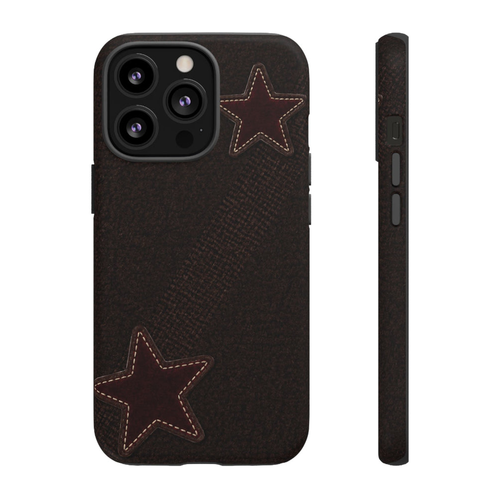 Rustic Stitched Star Phone Case