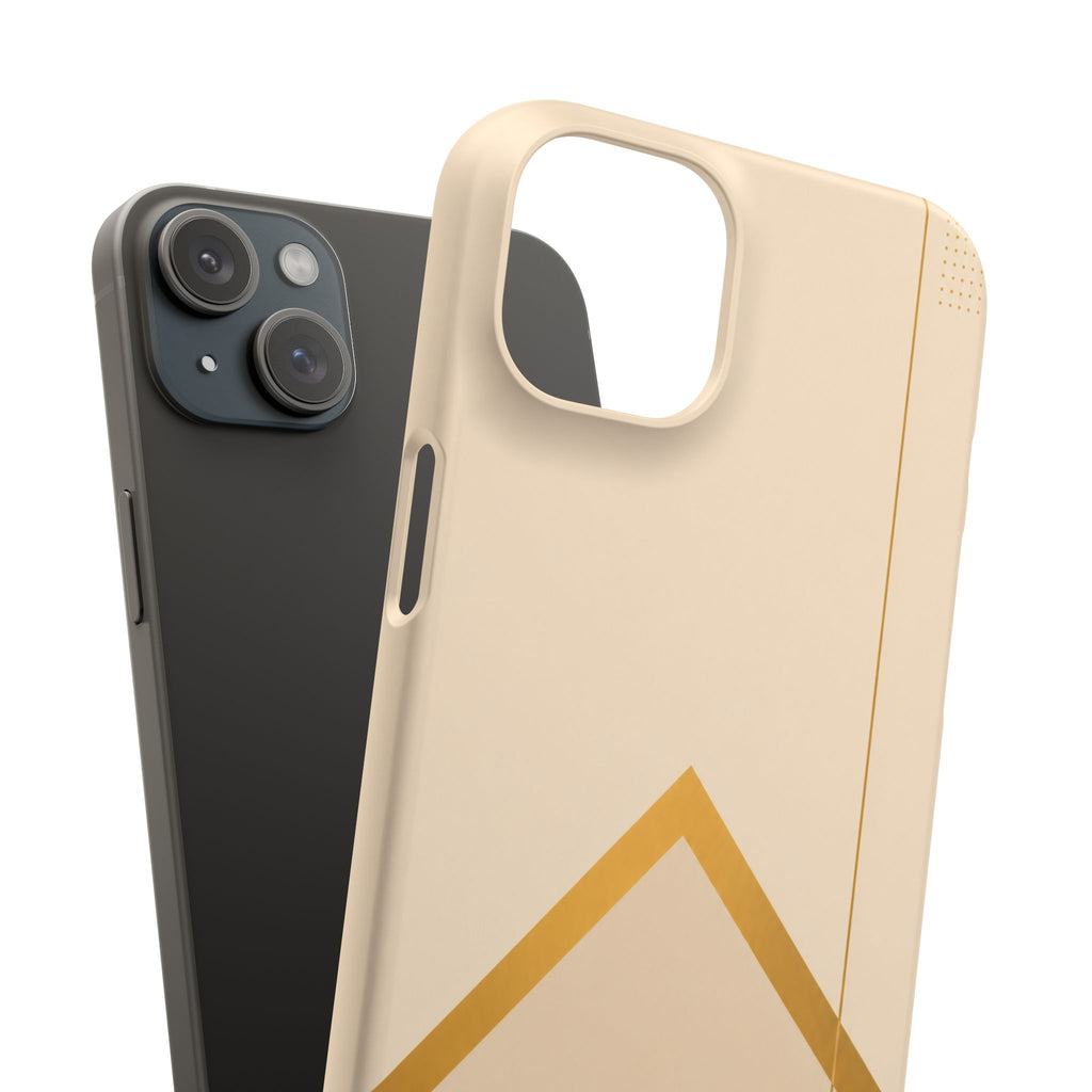 Gold Malboro Inspired Snap Phone Case