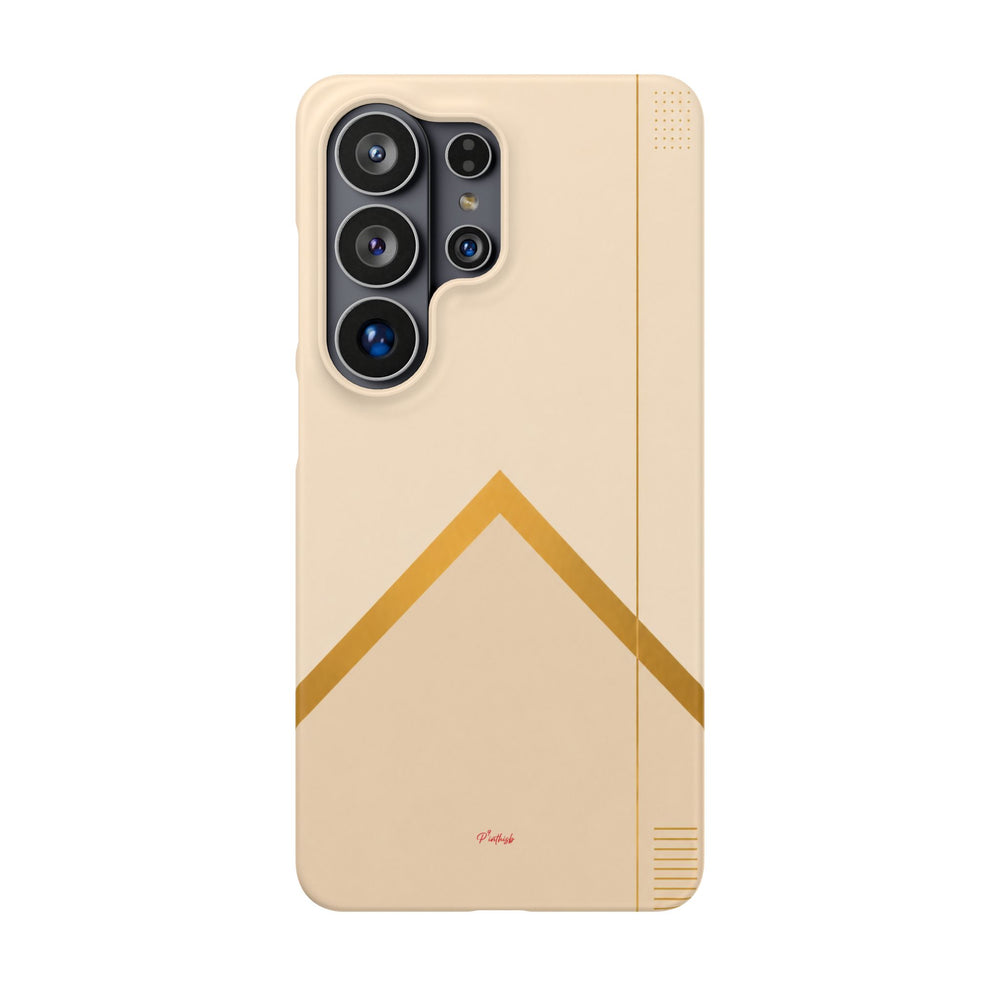 Gold Malboro Inspired Snap Phone Case