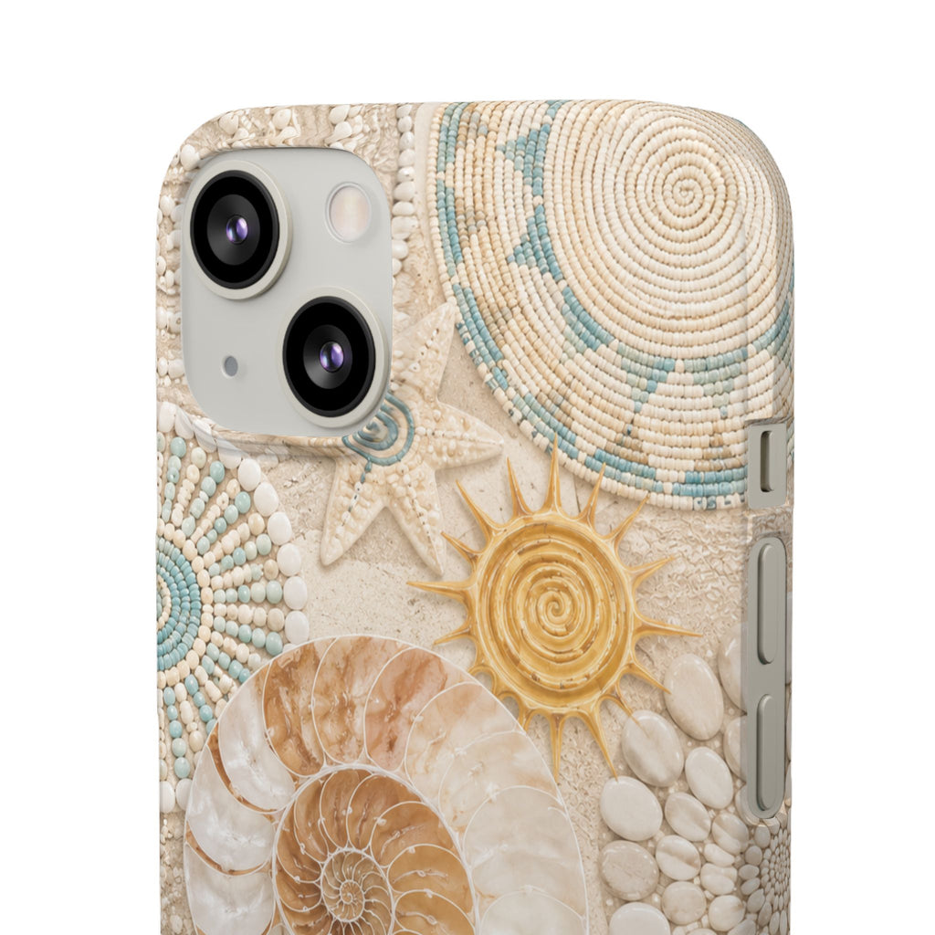 Coastal Seashell Snap Case