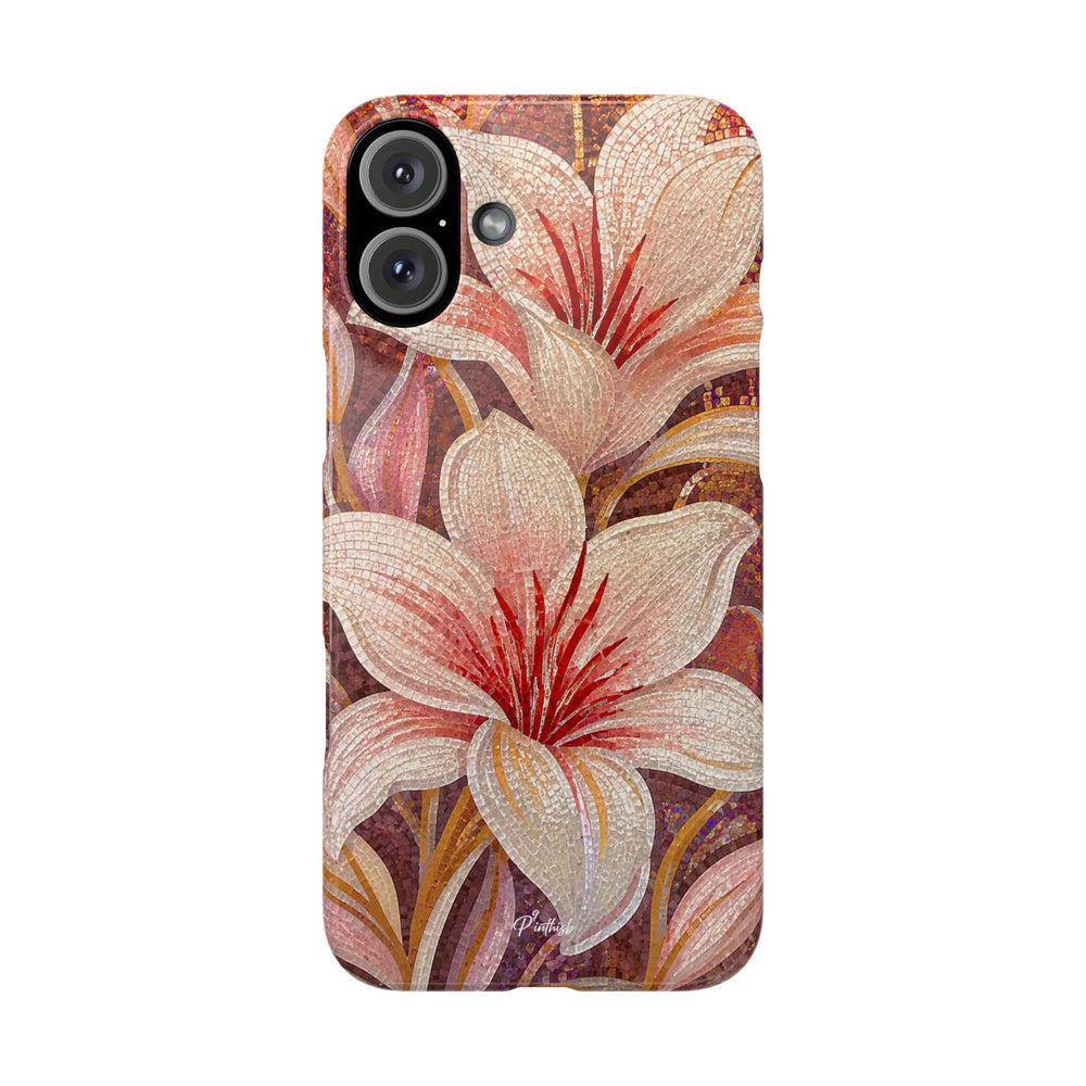 Floral Lily Snap Case