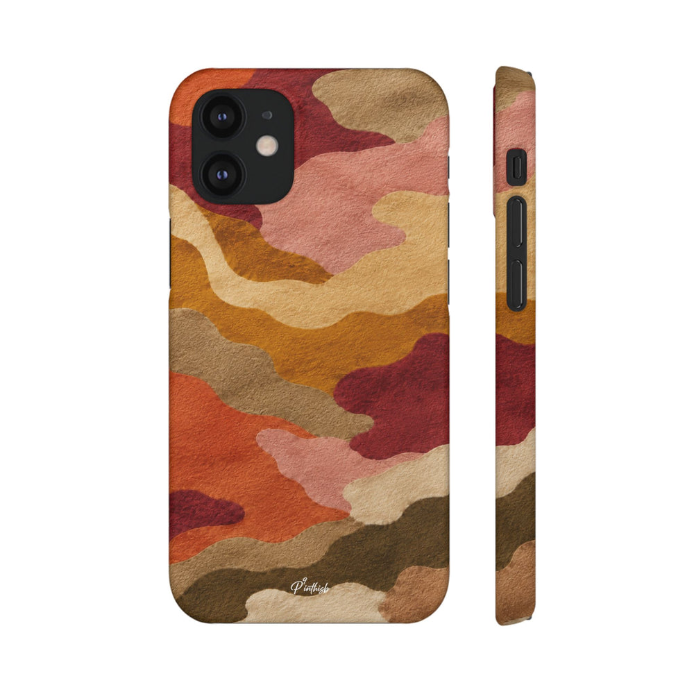 Watercolour Camo Snap Case