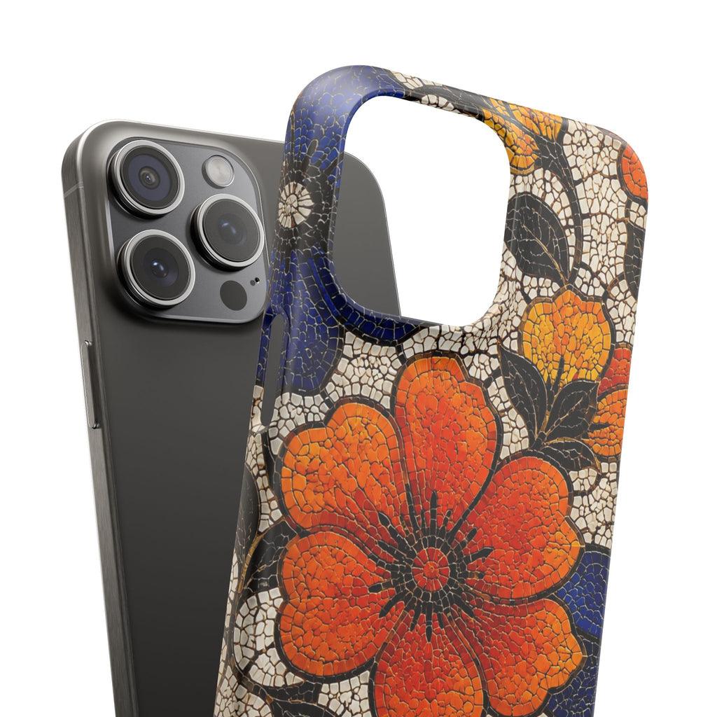 Floral Mosaic Snap Case