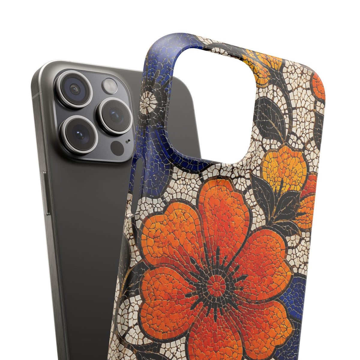Floral Mosaic Snap Case
