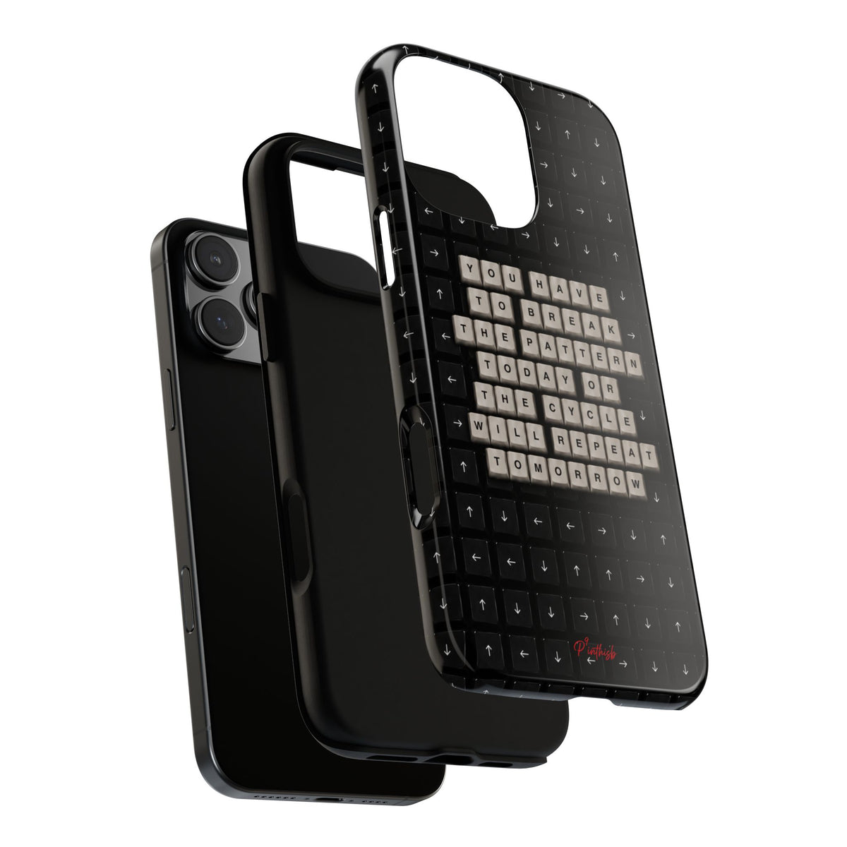 "Break the pattern" Keyboard Tough Case