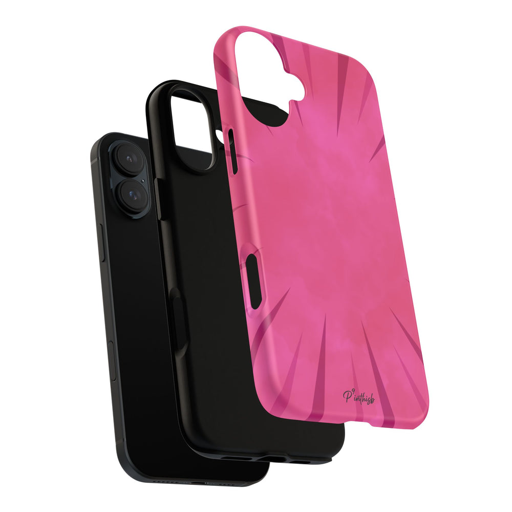 Pink Burst Tough Phone Case