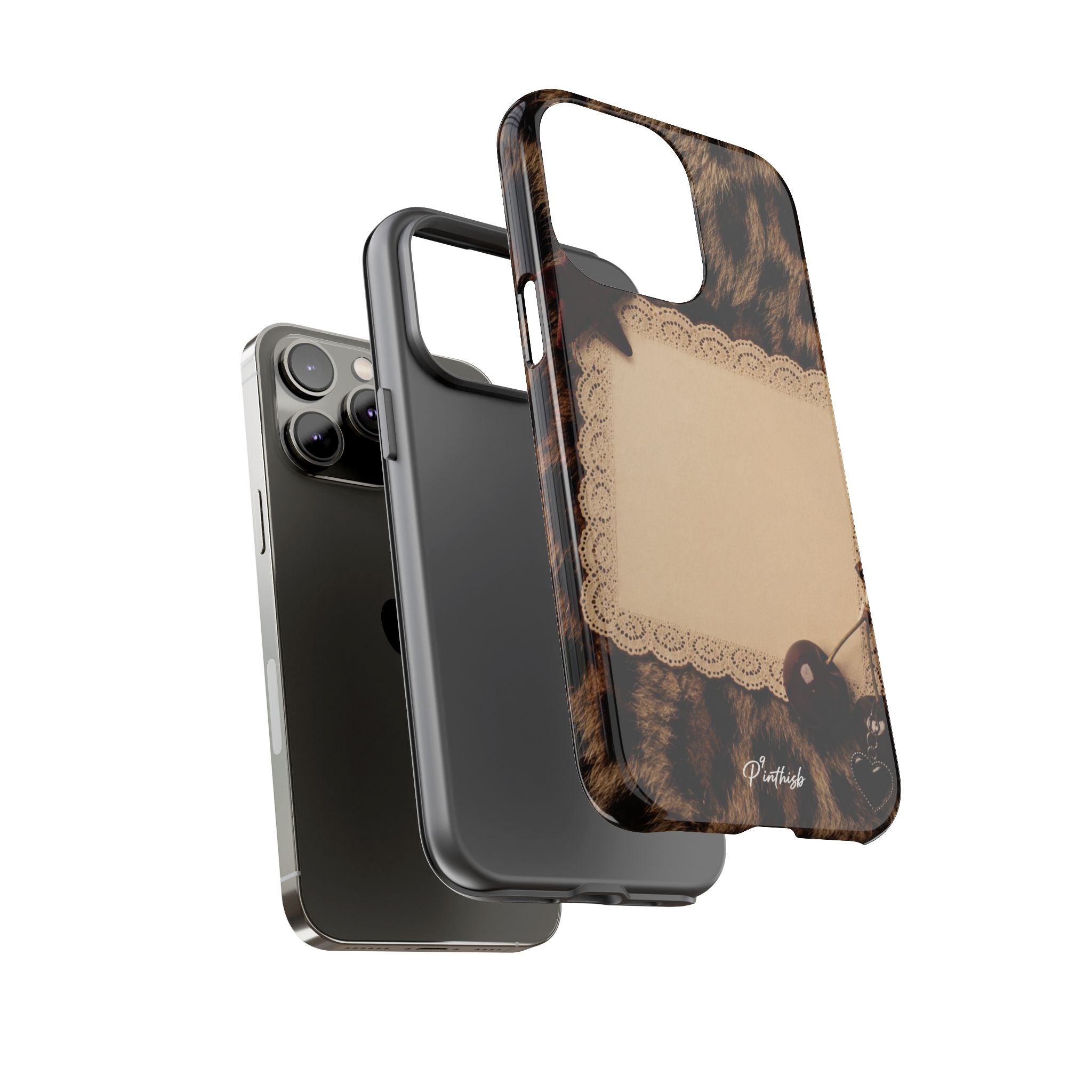 Personalized Leopard Lace Phone Case