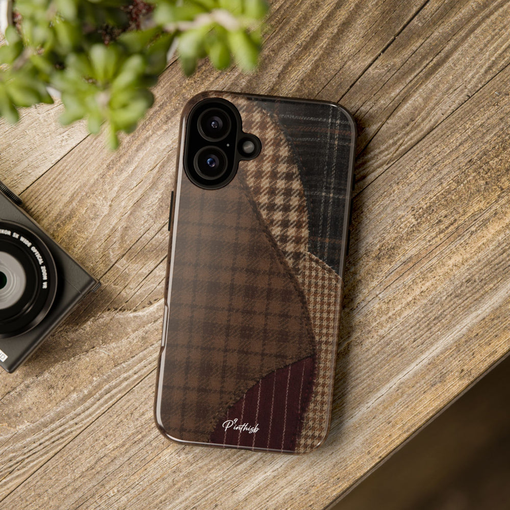 Rustic Brown Retro Tough Case