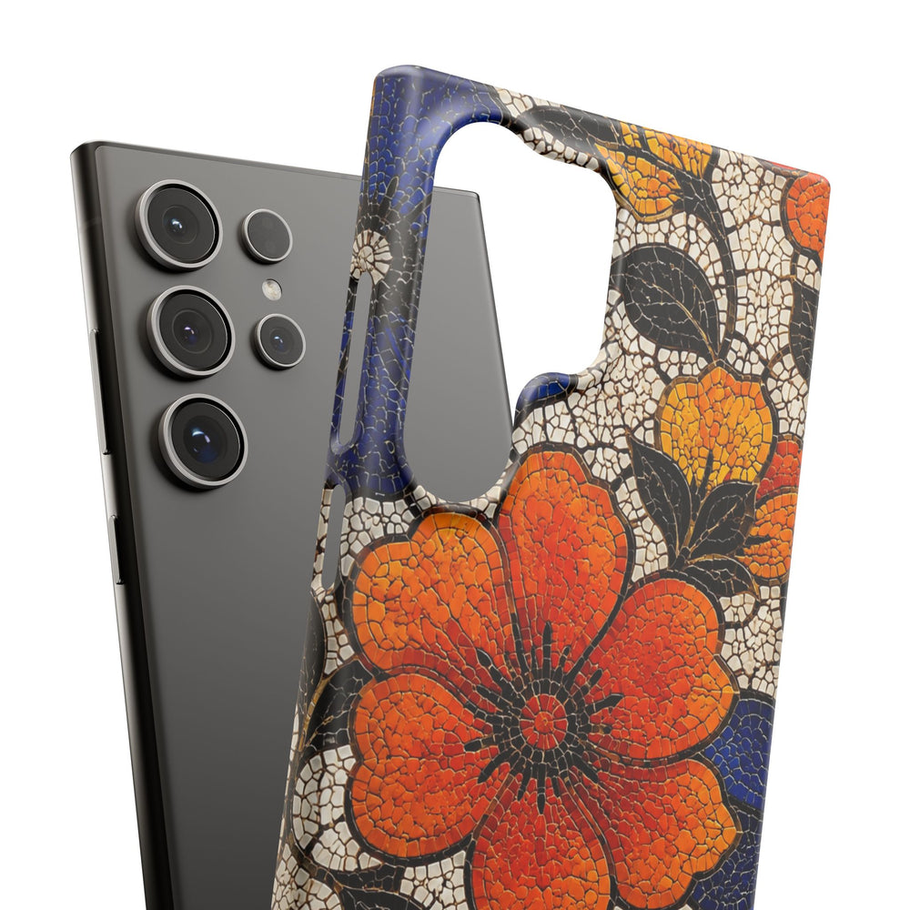 Floral Mosaic Snap Case
