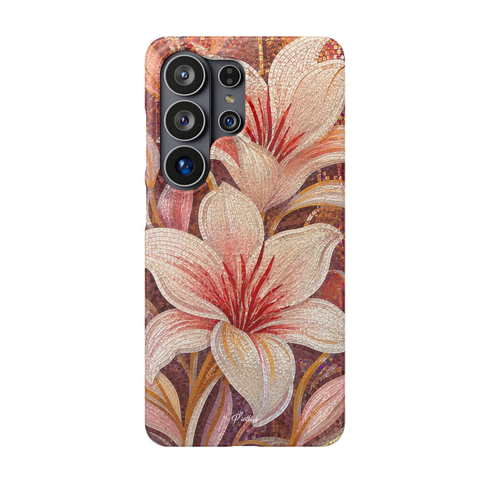 Floral Lily Snap Case