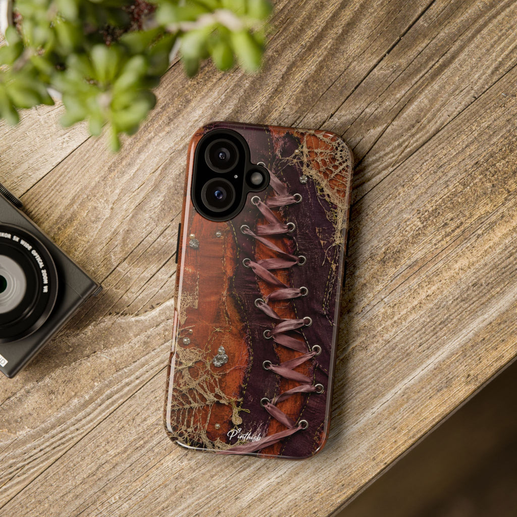 Vintage Leather Lace Tough Case
