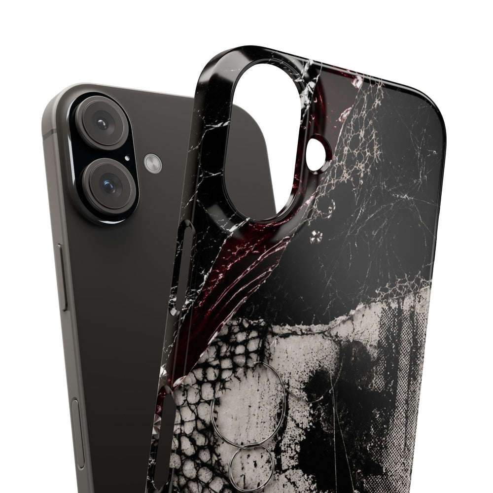 Midnight Static Snap Phone Case