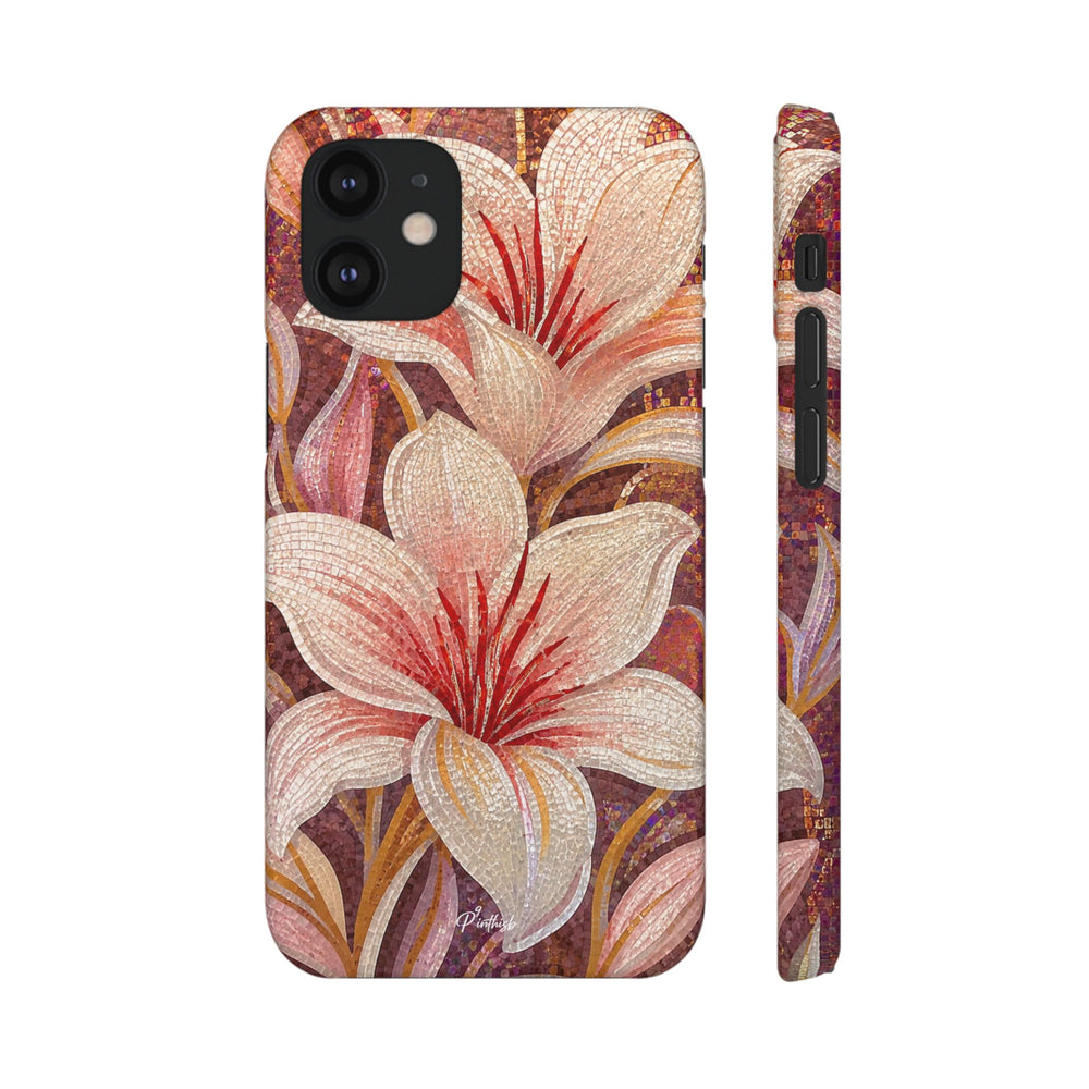 Floral Lily Snap Case