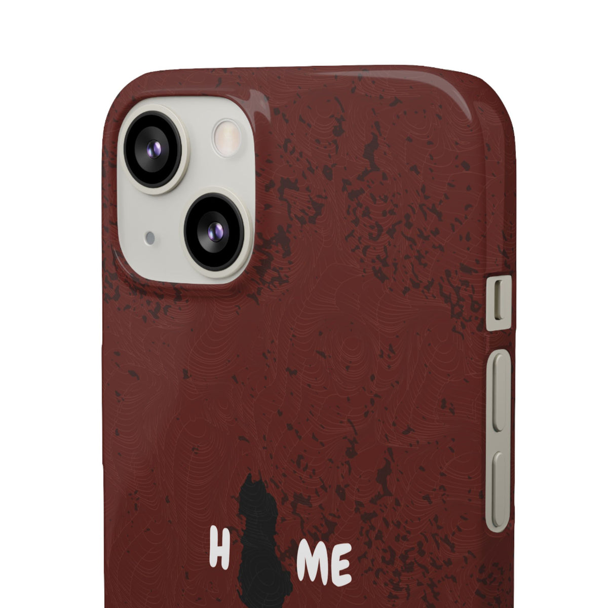 "HOME" Albania Snap Case