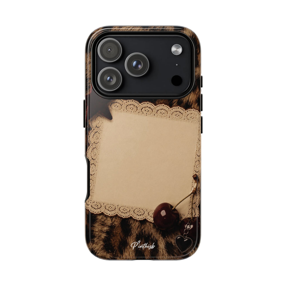 Personalized Leopard Lace Phone Case