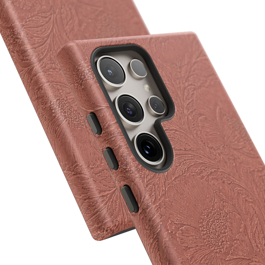 Embossed Floral Tough Case