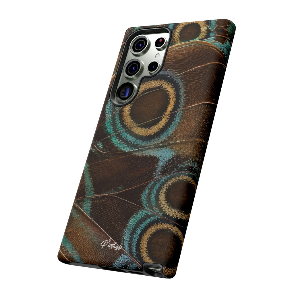 Peacock Feather Pattern Tough Case