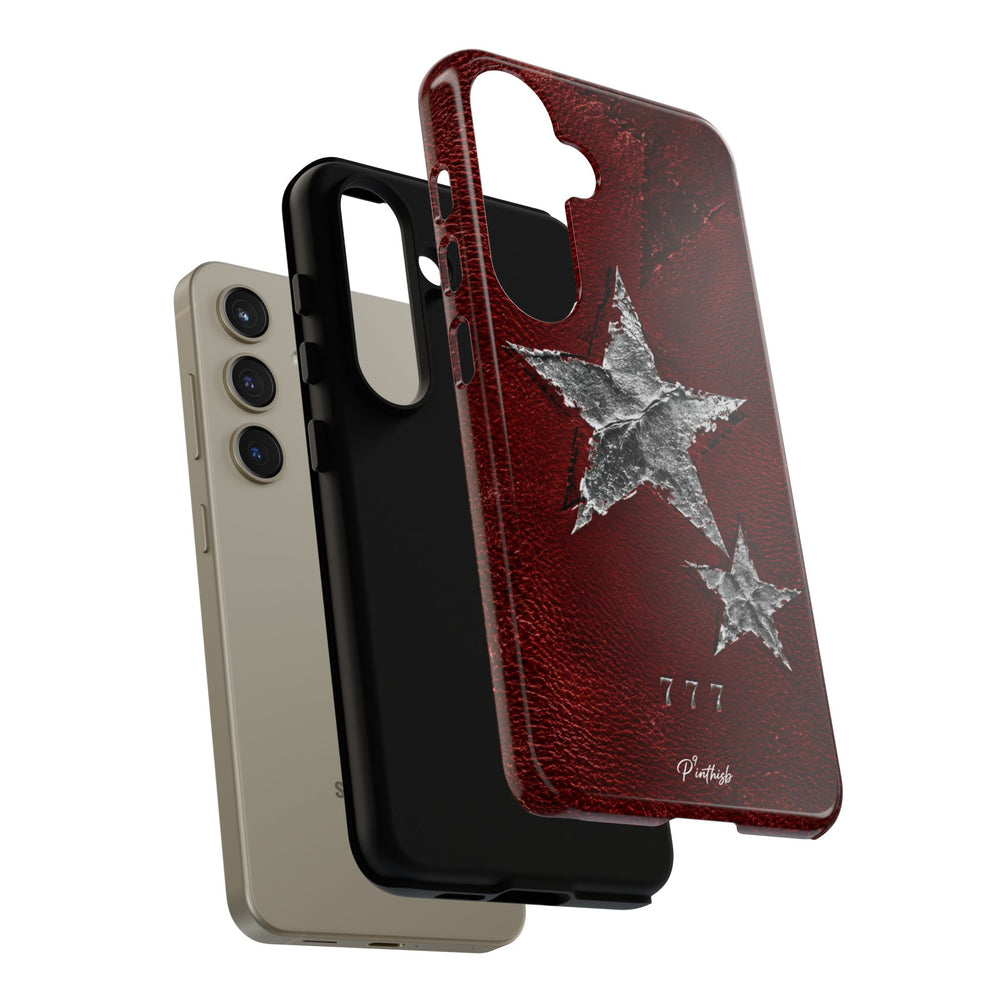 777 Metallic Stars Phone Case