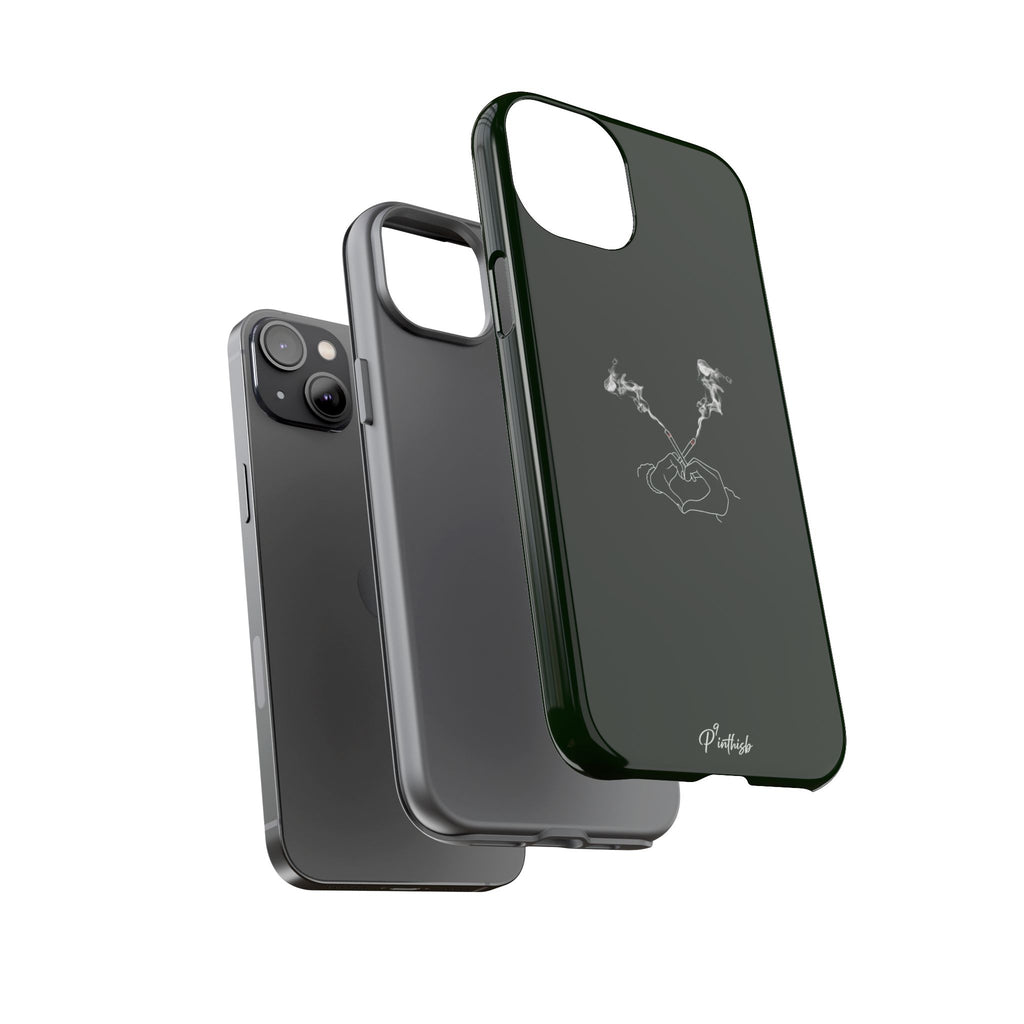 Smoke Heart Tough Case