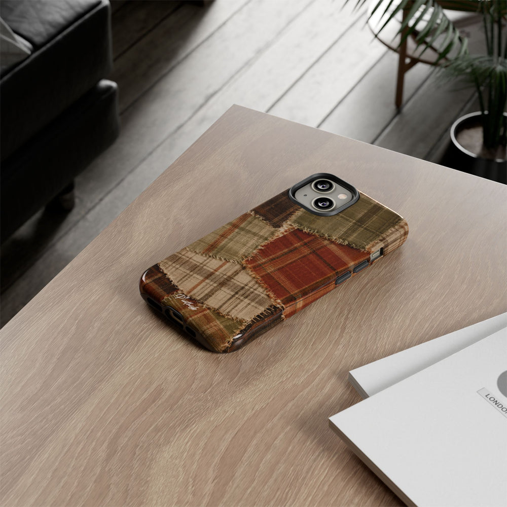 Rustic Fall Patchwork Tough Case