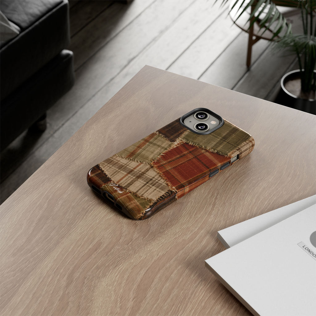 Rustic Fall Patchwork Tough Case