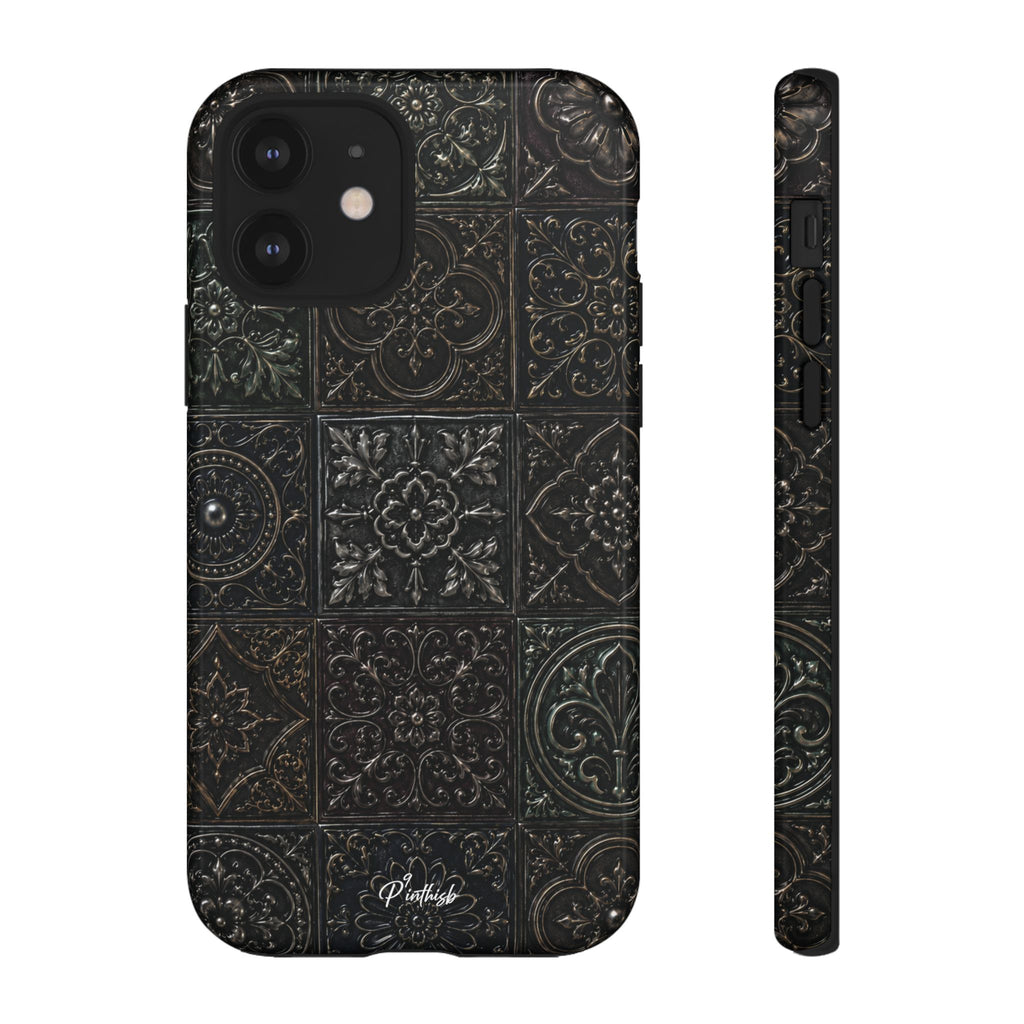 Mosaic Pattern Tough Phone Case