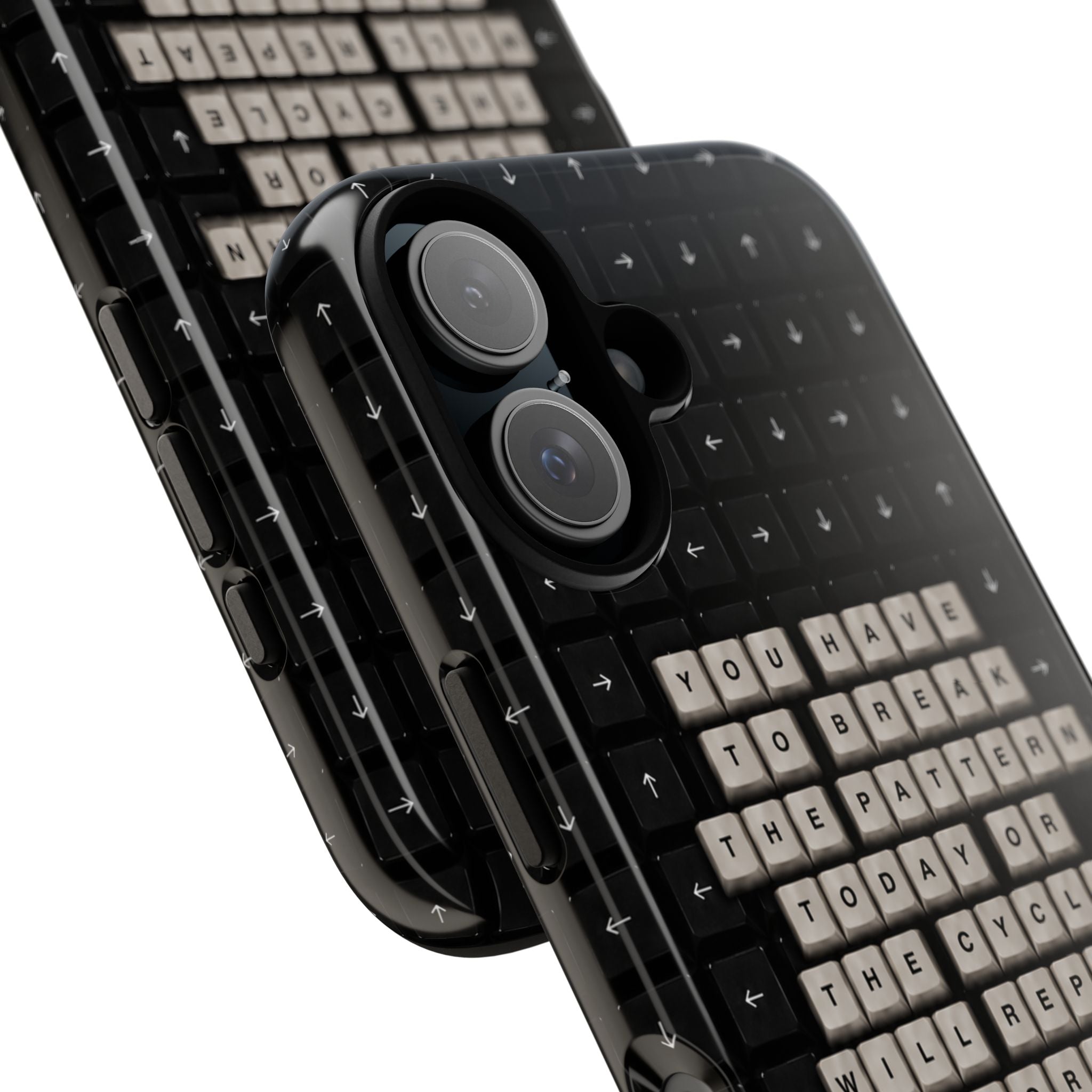 "Break the pattern" Keyboard Tough Case